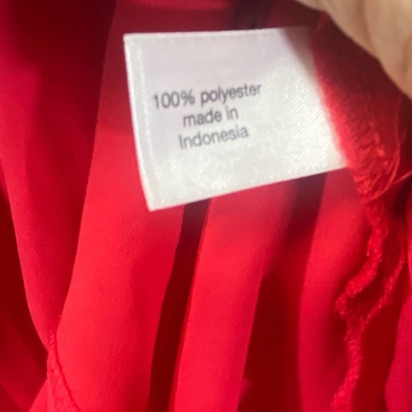 NWT Lane Bryant Hot Pink Semi Sheer A Symmetrical Tank Size 26 Plus - Picture 5 of 10